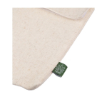 Bolsa térmica porta bocadillos de cáñamo con cierre de velcro 170 g/m2 color caqui tercera vista