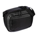 Bolsa térmica de poliéster con correa de hombro larga y ajustable color negro primera vista