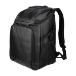 Mochila nevera de poliéster y PU de varios bolsillos y compartimientos color negro novena vista