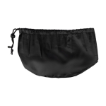 Almohada de viaje bicolor de espuma viscoelástica con funda color gris undécima vista