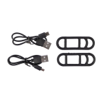 Luces recargables con 3 luces LED y 4 modos de iluminación para bici color multicolor cuarta vista