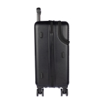 Trolley de ABS con bolsillo frontal para portátil y candado numérico color negro duodécima vista