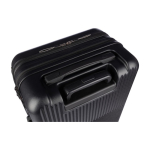 Trolley de ABS con bolsillo frontal para portátil y candado numérico color negro quinta vista