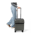 Trolley de ABS con bolsillo frontal para portátil y candado numérico tercera vista