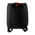 Mochila para portátil impermeable con asa y tira magnética de PU 15'' color negro octava vista