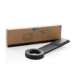 Soporte magnético de coche para móvil con materiales reciclados color negro vista con caja