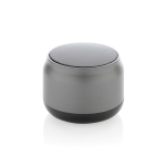 Altavoz inalámbrico de plástico reciclado con micrófono 3W color gris segunda vista