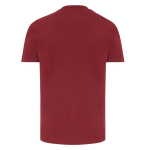 Camiseta unisex en algodón regular fit para promociones 180 g/m2 Iqoniq color burdeos segunda vista