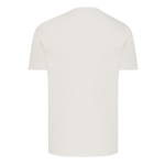 Camiseta unisex en algodón regular fit para promociones 180 g/m2 Iqoniq color blanco segunda vista