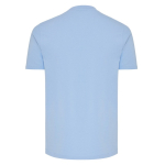 Camiseta unisex en algodón regular fit para promociones 180 g/m2 Iqoniq color azul cian segunda vista
