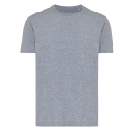 Camiseta unisex en 100% algodón regular fit 180 g/m2 Iqoniq color gris claro jaspeado