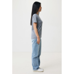 Camiseta unisex en algodón regular fit para promociones 180 g/m2 Iqoniq color gris claro jaspeado