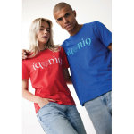 Camiseta unisex en algodón regular fit para promociones 180 g/m2 Iqoniq color coral