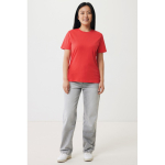 Camiseta unisex en algodón regular fit para promociones 180 g/m2 Iqoniq color coral