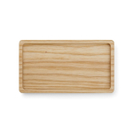 Set de sal y pimienta con diseño escadinavo de madera de fresno color marrón quinta vista