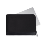 Funda para PC acolchada de poliéster reciclado con cremallera 16” color negro segunda vista
