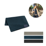 Fular de poliéster reciclado de RPET con parche personalizable varios colores