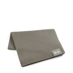 Fular de poliéster reciclado de RPET con parche personalizable vista principal