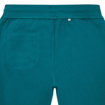 Pantalón unisex estilo jogger de algodón reciclado 340 g/m2 Iqoniq color verde esmeralda cuarta vista