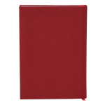 Agenda de tapa rígida de PU con vista diaria en inglés y español A5 sexta vista