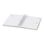 Agenda de anillas en el lateral con vista diaria en inglés y español A5 sexta vista