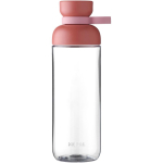 Botella MEPAL de plástico transparente con tritán y asa 700ml color rosa segunda vista frontal