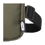 Neceser de poliéster reciclado 900D con compartimiento principal color verde vista detalle 1