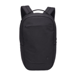 Mochila de poliéster reciclado para portátil con bolsillos Case Logic Invigo 14” color negro segunda vista frontal