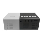 Miniproyector Prixton Cinema para reproducir vídeos en calidad Full HD color blanco/negro segunda vista trasera