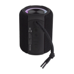 Altavoz Prixton Beat Box resistente al agua IPX5 con manos libres 6W color negro tercera vista trasera