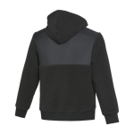 Chaqueta sherpa de poliéster reciclado unisex Elevate NXT tercera vista trasera