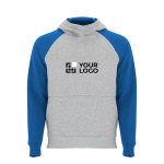 Sudadera infantil bicolor con capucha 280 g/m2 Roly Badet vista principal