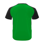 Camiseta para eventos sport bicolor para niños 140 g/m2 Roly Bugatti color verde tropical segunda vista trasera