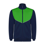 Chándal infantil de poliéster con colores a juego 225 g/m2 Roly color verde