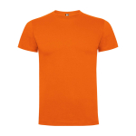 Camiseta infantil de manga corta de algodón en punto 165 g/m2 Roly color naranja