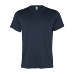 Camiseta deportiva de poliéster reciclado de hombre 100 g/m2 Roly color azul marino