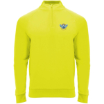 Jersey deportivo con media cremallera de poliéster 200 g/m2 Roly vista impresión serigrafía