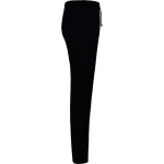 Pantalón de algodón y poliéster regular fit unisex 280 g/m2 Roly color negro segunda vista lateral