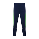 Chándal unisex de poliéster bicolor con colores a juego 225 g/m2 Roly color verde