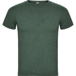 Camiseta jaspeada de algodón y poliéster para hombre 150 g/m2 Roly color verde jaspeado