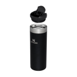 Vaso térmico Stanley AeroLight™ de acero inox. antifugas 470ml color negro