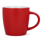 Taza de cerámica con acabado mate en varios colores 350ml color rojo segunda vista