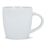 Taza de cerámica con acabado mate en varios colores 350ml color blanco segunda vista