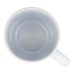 Taza de cerámica con acabado mate en varios colores 350ml color blanco quinta vista