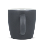 Taza de cerámica con acabado mate en varios colores 350ml color gris tercera vista