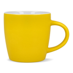 Taza de cerámica con acabado mate en varios colores 350ml color amarillo segunda vista