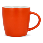 Taza de cerámica con acabado mate en varios colores 350ml color naranja segunda vista