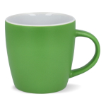 Taza de cerámica con acabado mate en varios colores 350ml color verde lima