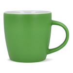 Taza de cerámica con acabado mate en varios colores 350ml color verde lima segunda vista