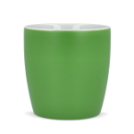 Taza de cerámica con acabado mate en varios colores 350ml color verde lima cuarta vista